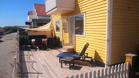 Fantastisk altan i söderläge